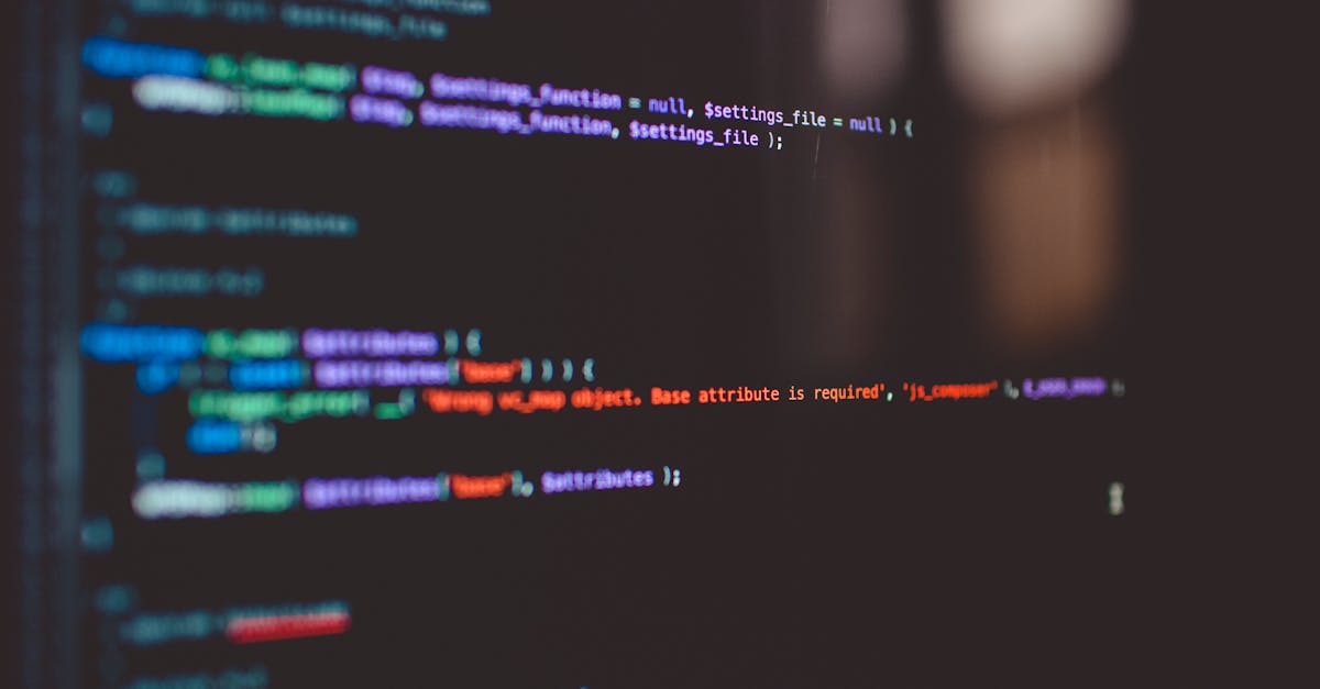 Programming Code Screen